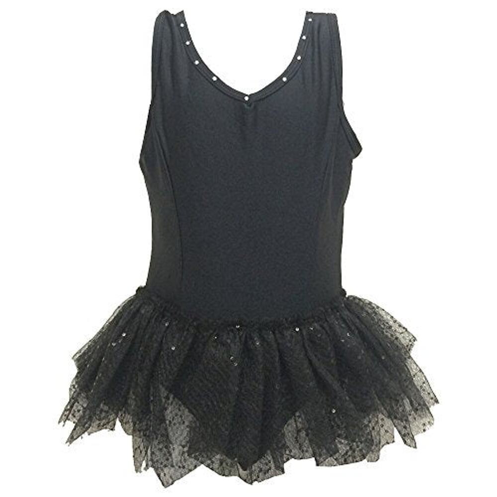 New Closeout Dance Leotard Dress Danz N Motion 748 Child 6x-7 Sparkle Ballet Tap